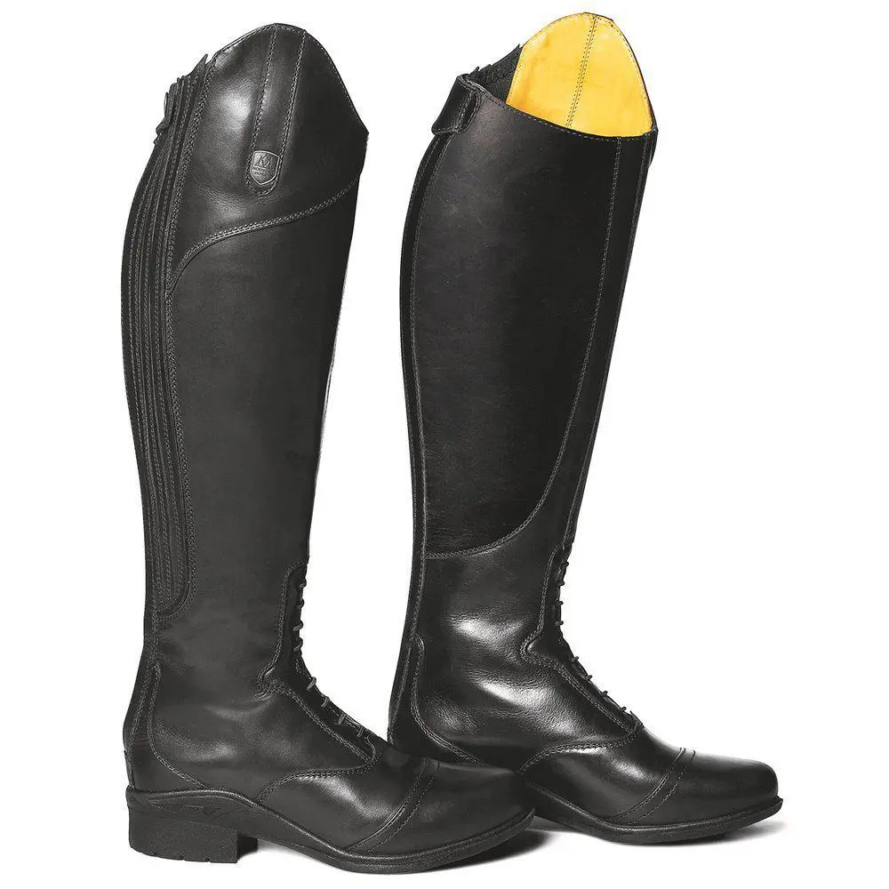 Botas equitación de cuero para mujer Aurora Regular Regular