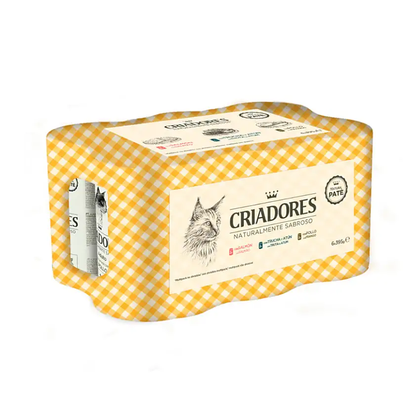 Criadores Multipack de Pollo y Pescado en lata para gatos