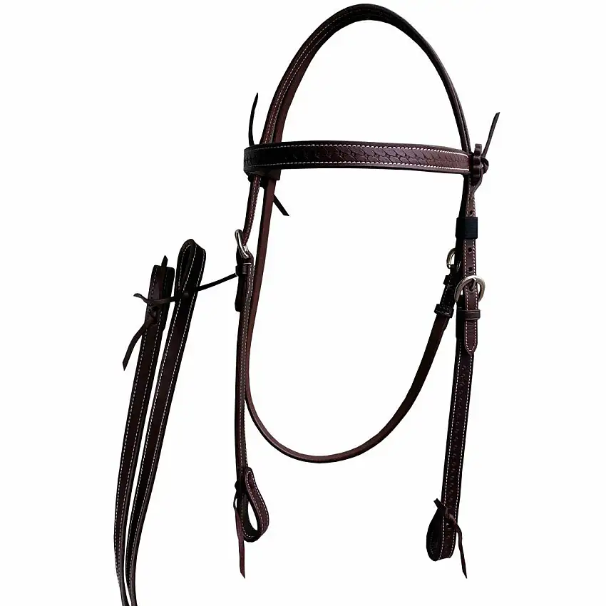 Cabezada + riendas para la silla de montar N.143