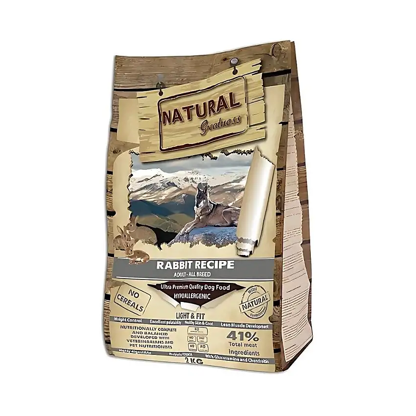 Natural Greatness Pienso Light de Conejo para Perros