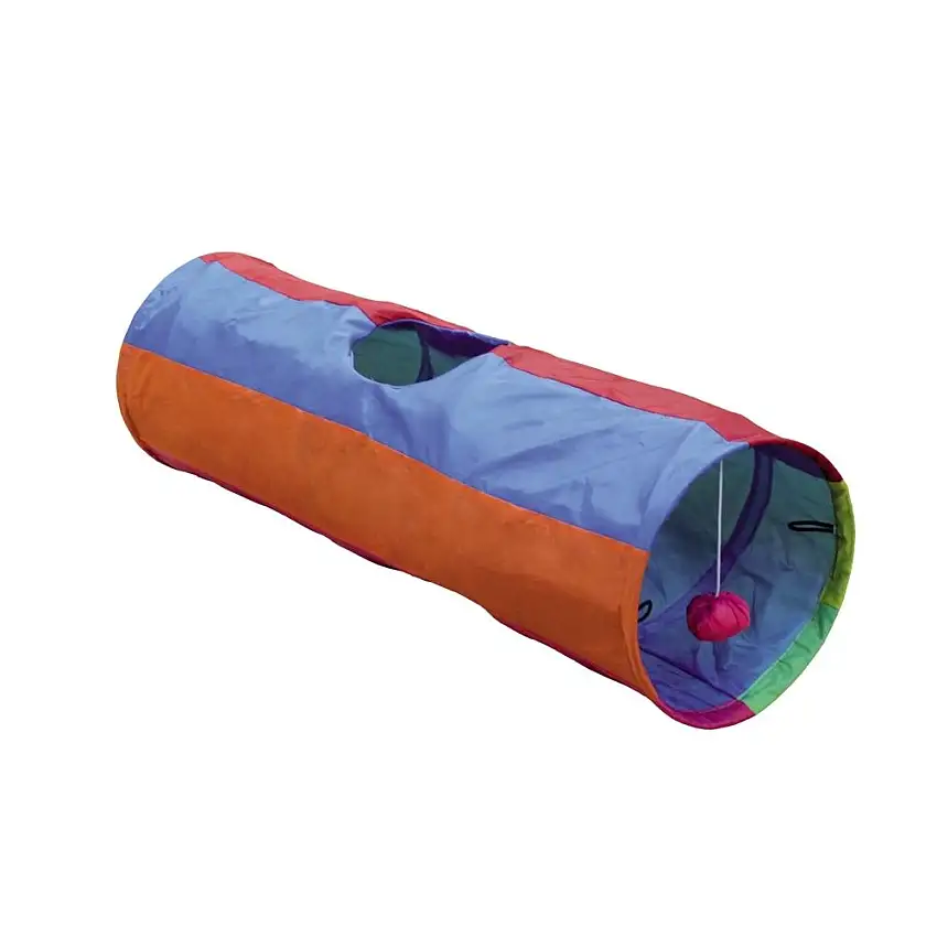 Túnel de juego para gatos Rainbow