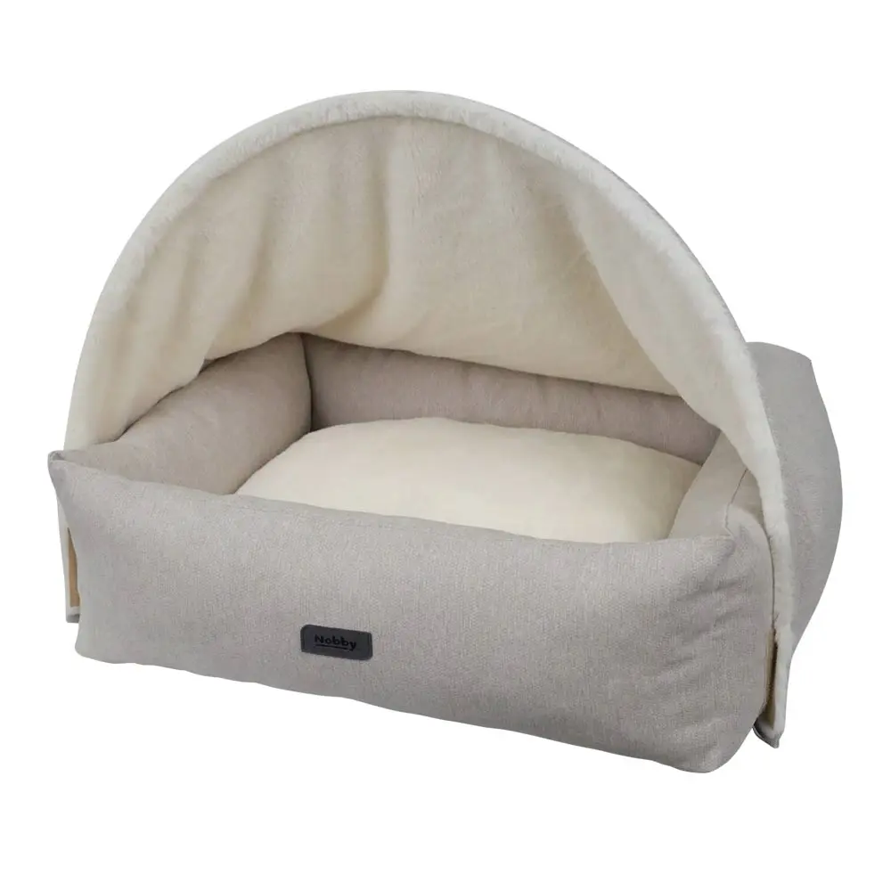 Cama rectangular para perros con tienda Ilana