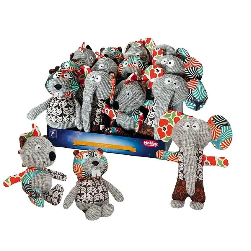 Peluches para perros Patchwork (x12)
