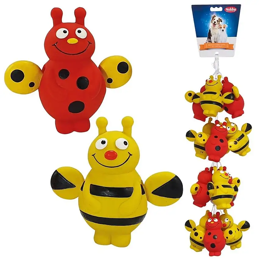 Juguetes para perros animales de látex Happy Wings (x12)