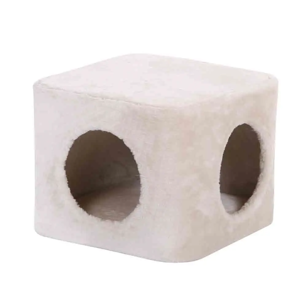 Casa de árbol rectangular para gatos De Luxe