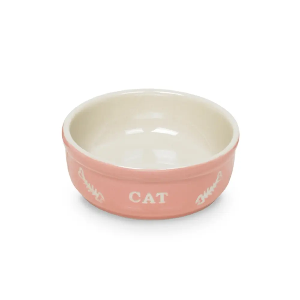 Comedero de cerámica para gatos Cat