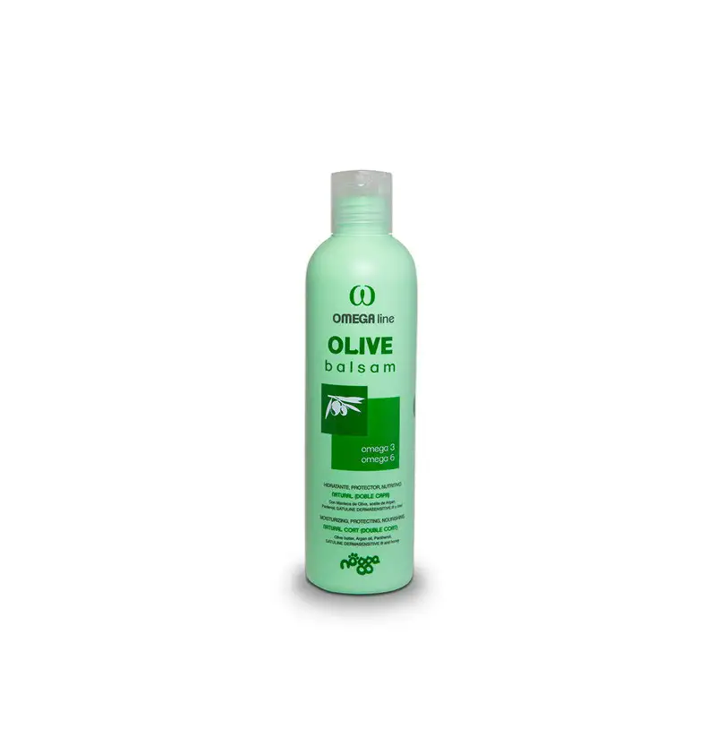 Nogga Omega Olive Balsam para perros con doble capa de pelo