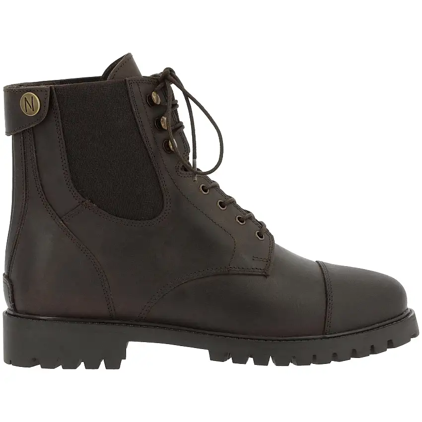 Botines con cremallera y cordones Vauvert