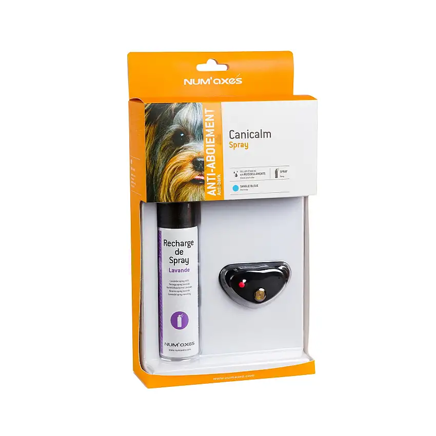 Collar antiladridos para perros - spray de lavanda Canicalm Spray