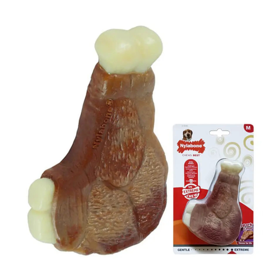 Juguete para perro Extreme Chew - Pork Chop M