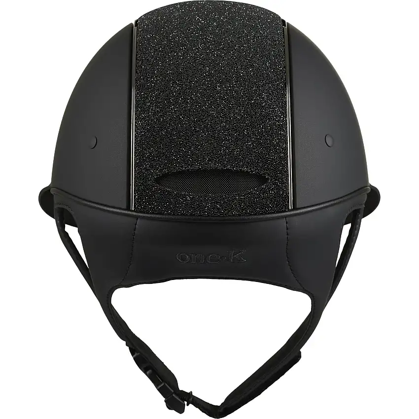 Casco de equitación advance cromo brillo mate