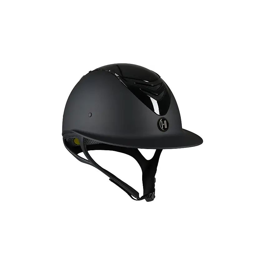 Casco de equitación alto Matt Glo. Swar.