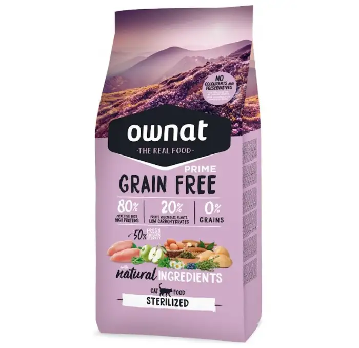 Ownat Prime Grain Free Gato Sterilized