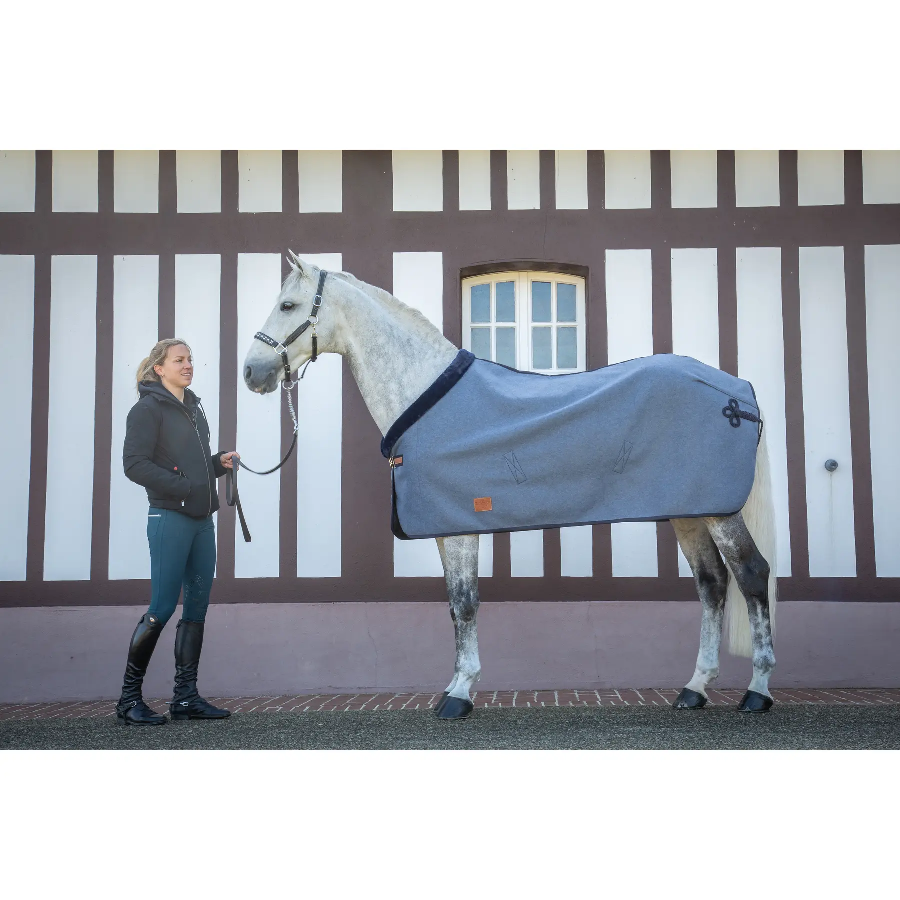 Manta polar para caballos Paddock