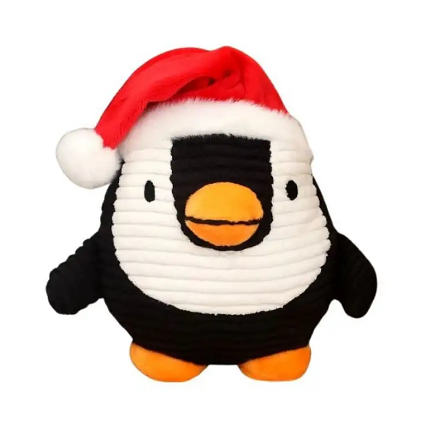 Peluche Pingüino Navideño para Perro