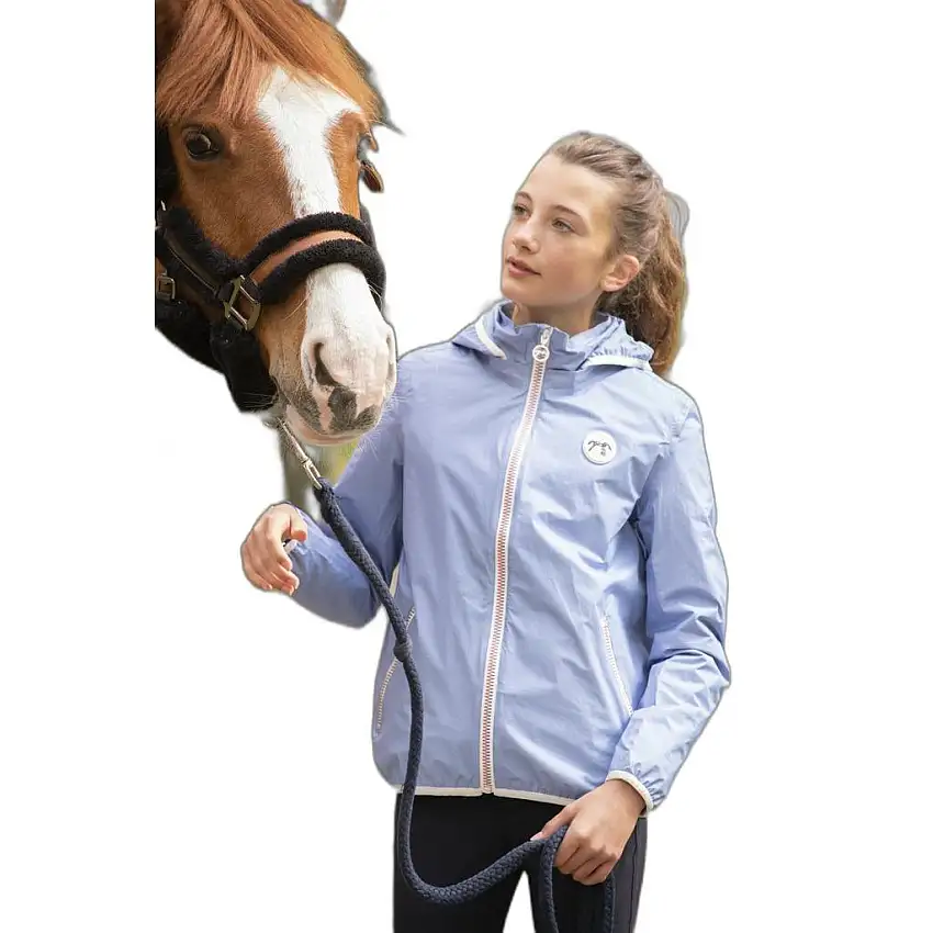 Chubasquero de equitación para niños Penelope RainShort