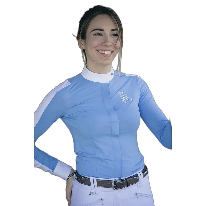 Camisa de equitación de competición mujer Penelope Showshirt