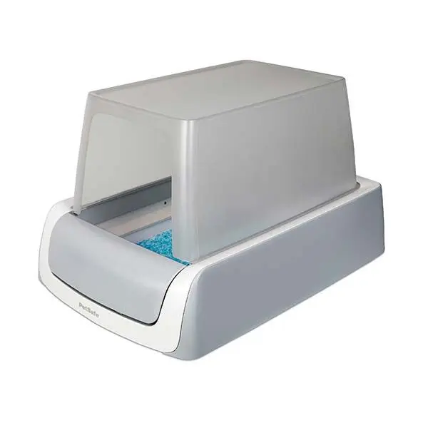 Arenero autolimpiable para gatos con tapa Scoopfree 1.5