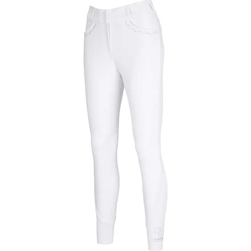 Pikeur Pantalón de Equitación Ceelina Full Grip Silicon Blanco