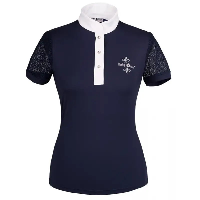 Polo de Competición Cecile Rose Gold de Fair Play