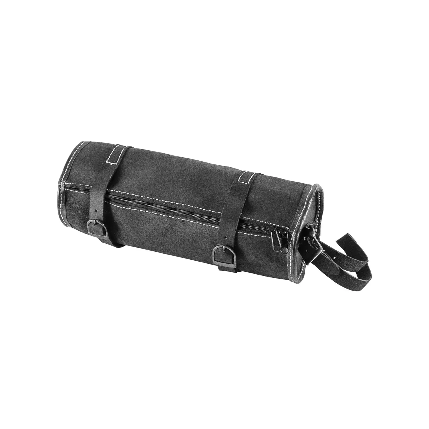 Silla de montar trasera de cuero para caballo