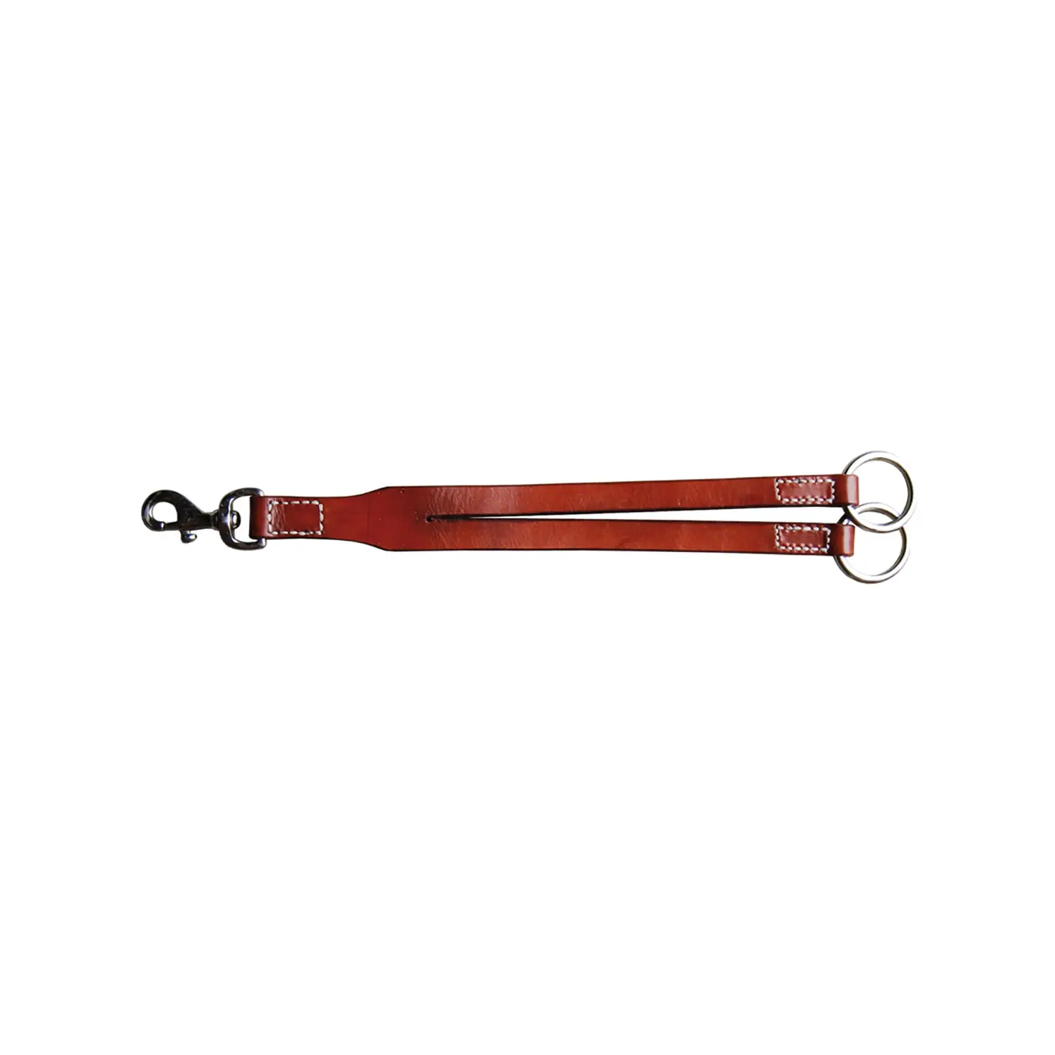 Horquilla de martingale de cuero