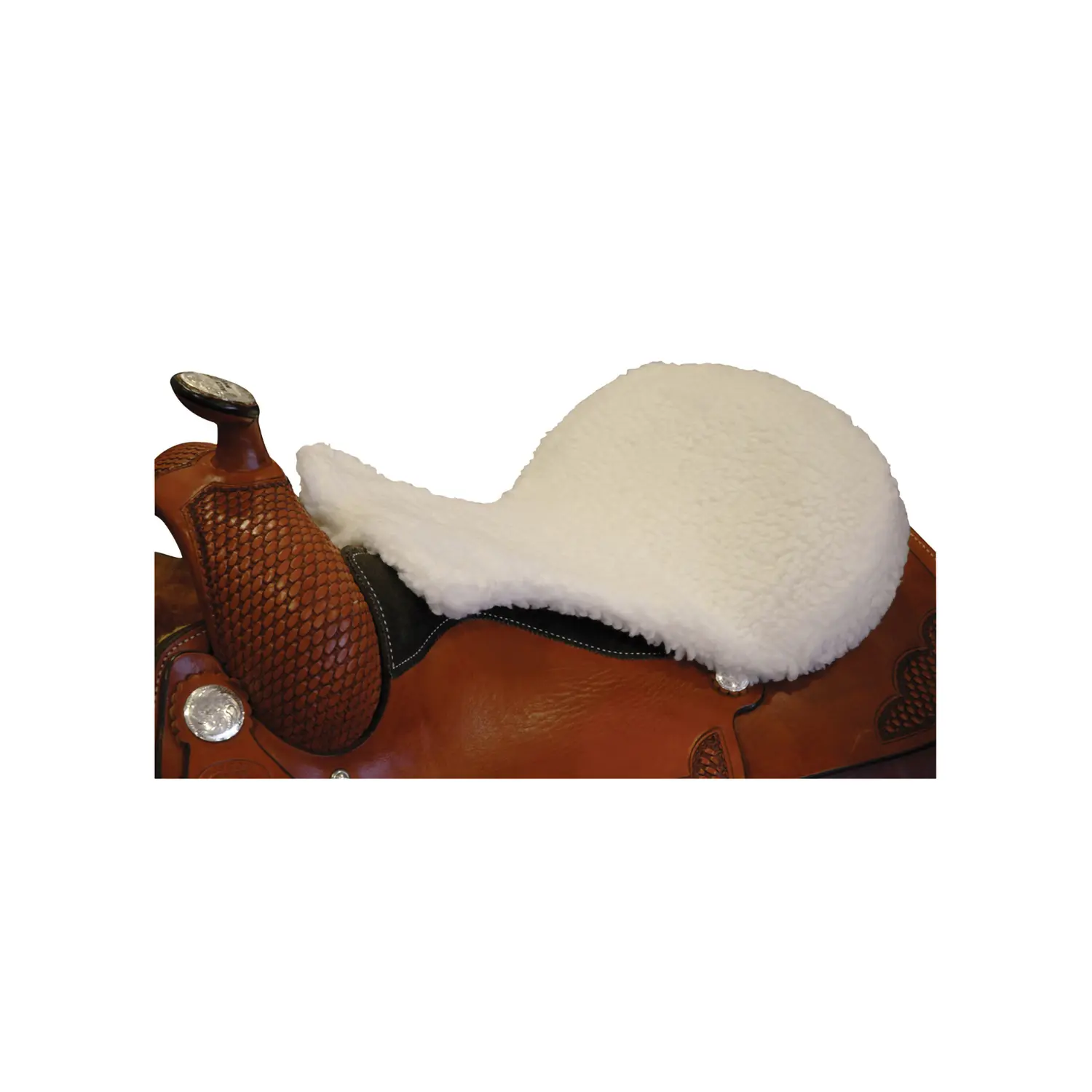 Funda de silla de montar sintética