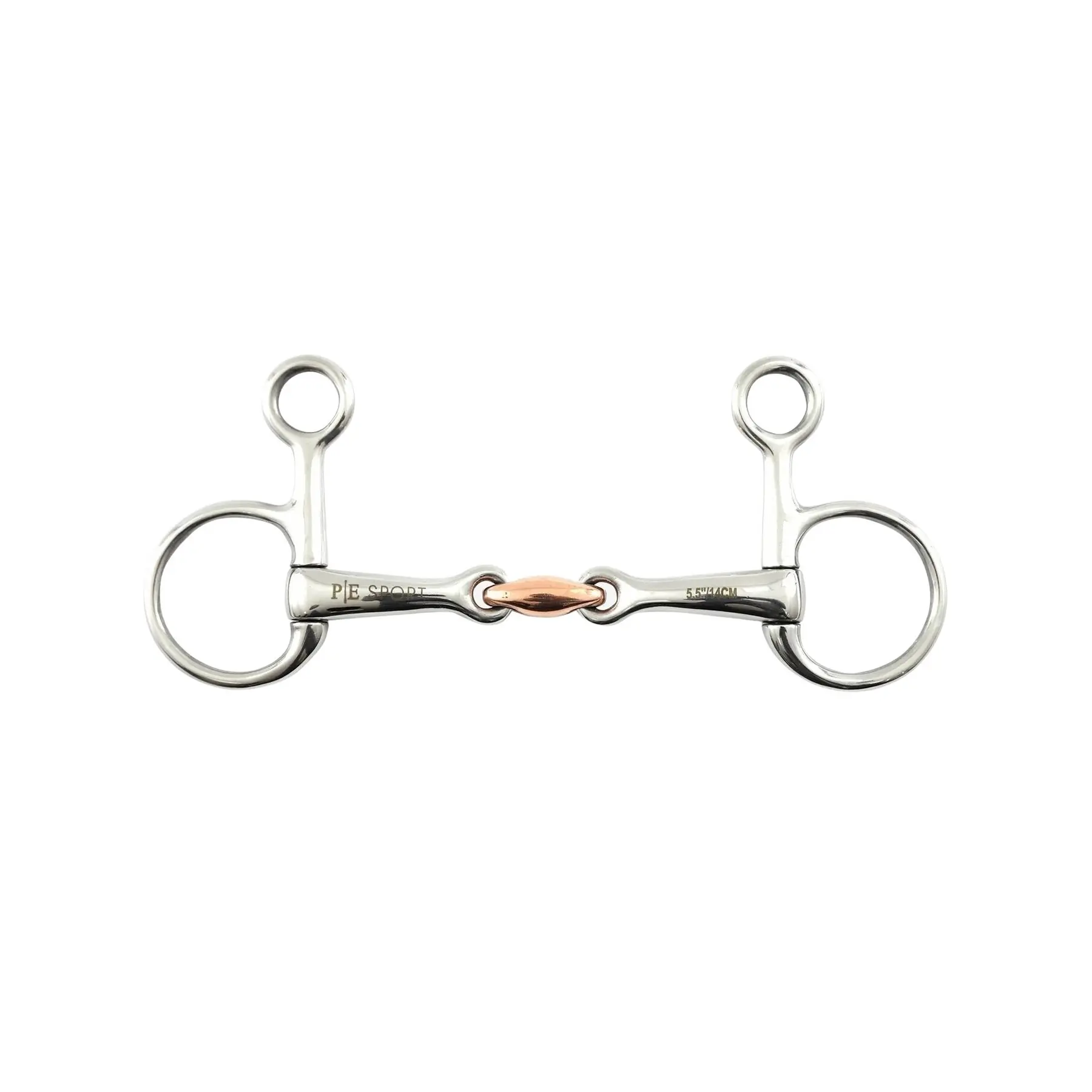 Bocado de caballo Baucher con pastilla de cobre Hanging