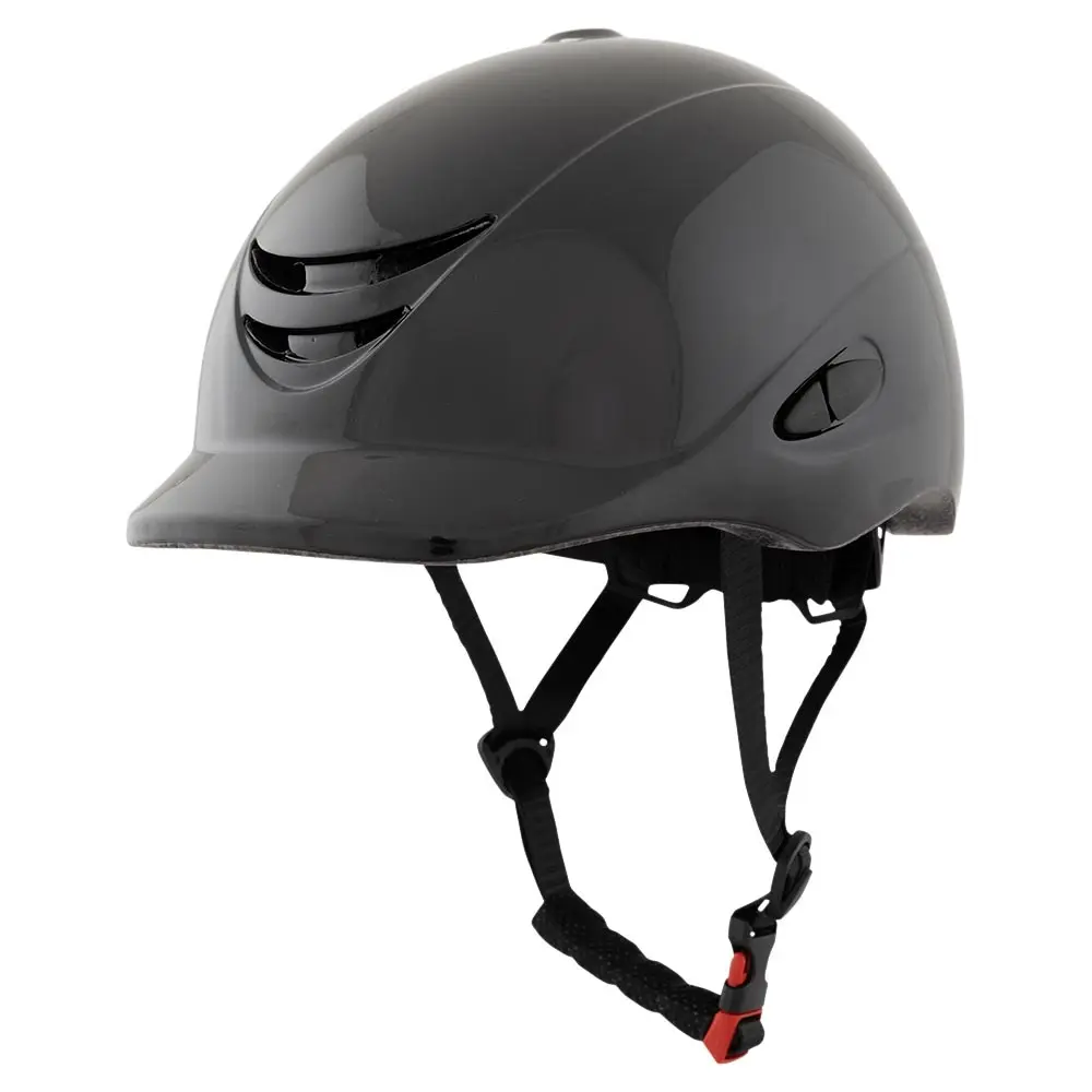 Casco de montar con visera estándar Petite Shiny