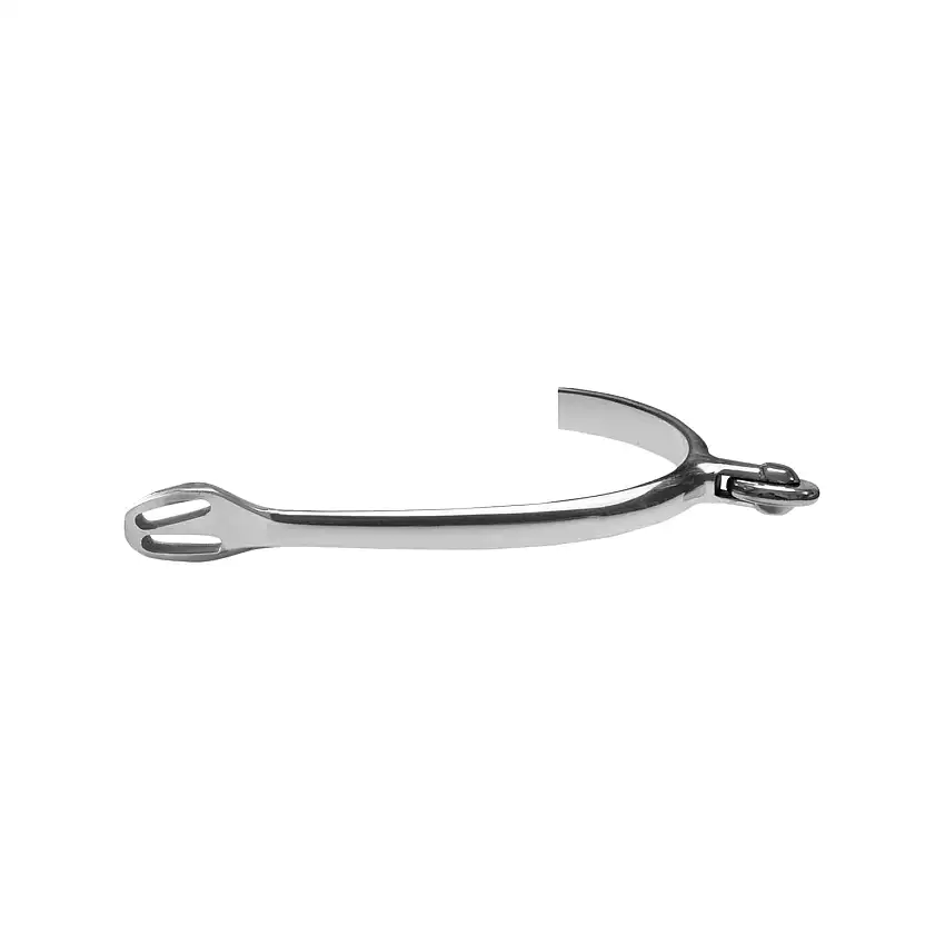 Espuelas para caballo con rueda redonda plana horizontal