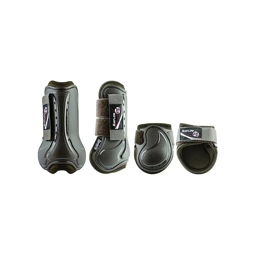 Protecciones para las patas de caballo con protecciones para los nudos. Shetland