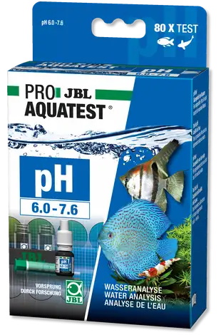 JBL Proaqua Test PH 6.0-7.6, 80 Mediciones