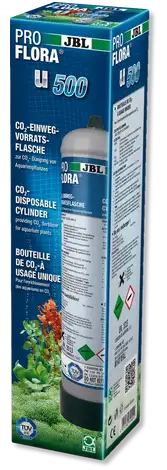 JBL Proflora U500 Bombona Desechable de CO2 de 500 g