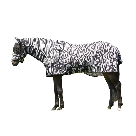 Manta para caballo zebra