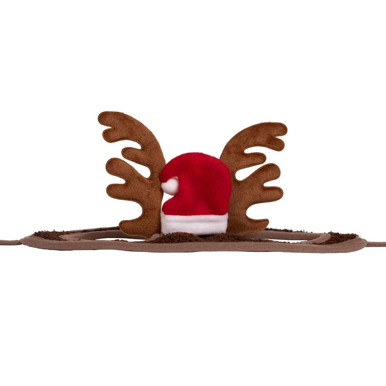 Gorro de Navidad con cuernos para caballos