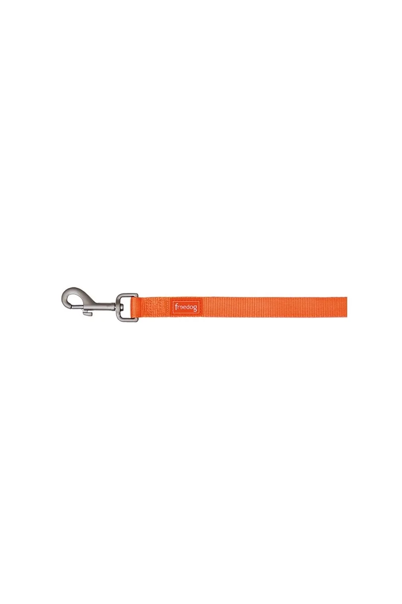 Ramales Perro Tirador Nylon Basic NARANJA 20mm