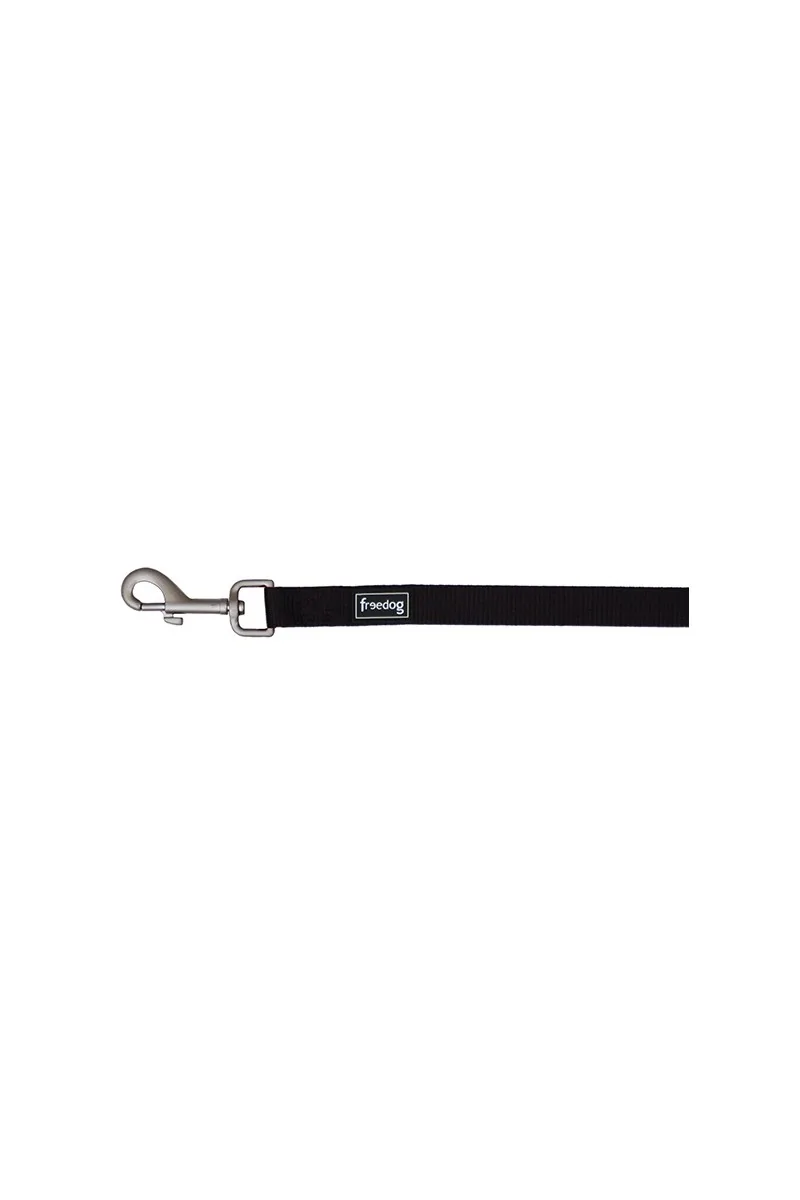 Ramales Perro Tirador Nylon Basic NEGRO 20mm