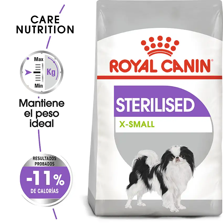Royal Canin X-Small Adult Sterilised Pienso Para Perro Esterilizado De Raza Mini