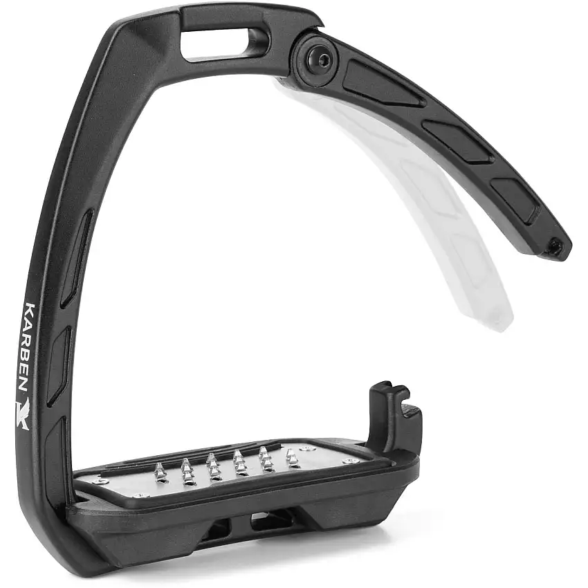 Karben by Shires Estribos Ultra Grip Negro