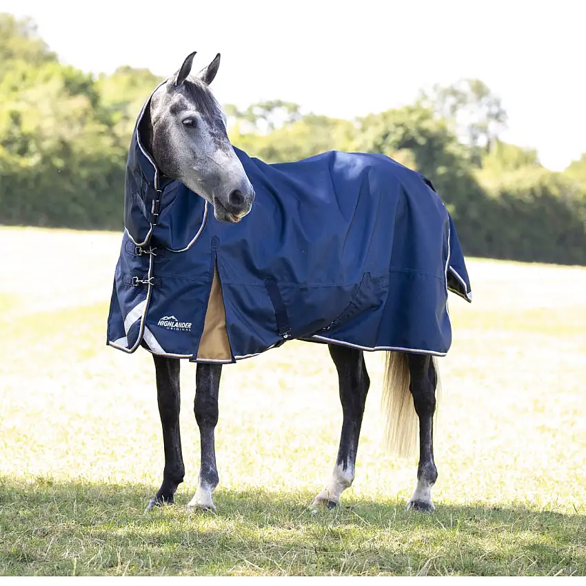 Highlander Plus by Shires Manta Impermeable Lite Combo Navy