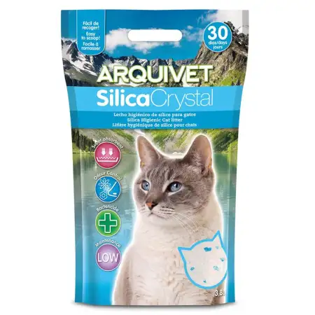 Arquivet Arena de Silice Crystal para Gatos