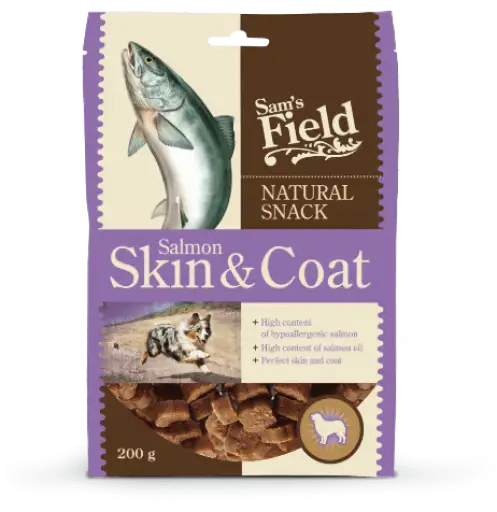 Sam's Field Snack Skin & Coat de Salmón para Perros