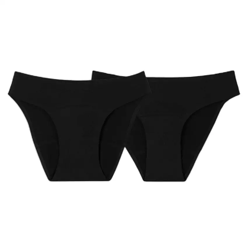 Culote menstrual para flujo medio y abundante mujer (x2)