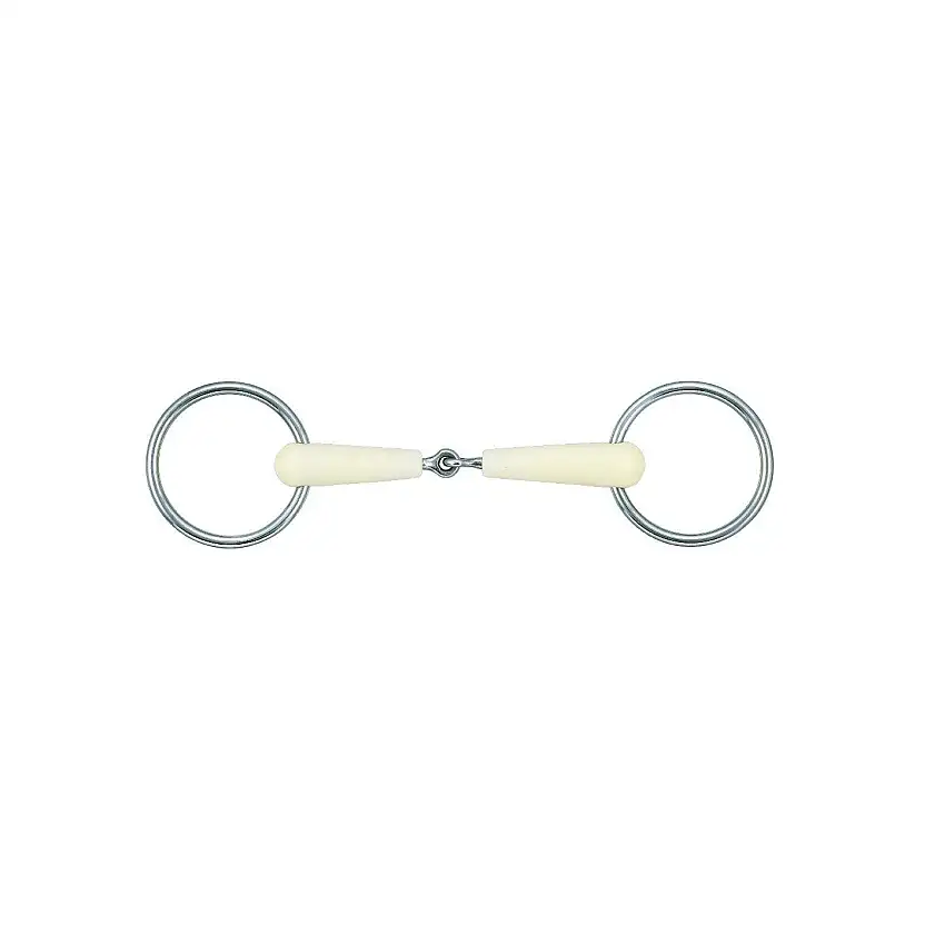 Bocado doble para caballos Single Joint