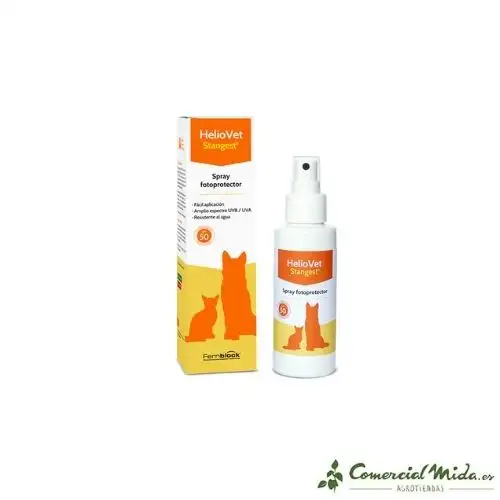 STANGEST Heliovet Spray 80 ml Protector Solar para Perros y Gatos