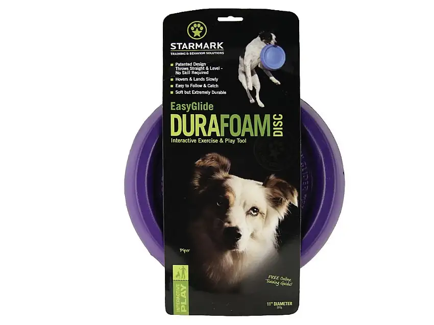 Starmark Frisbee Easy Glide Durafoam Para Perro M