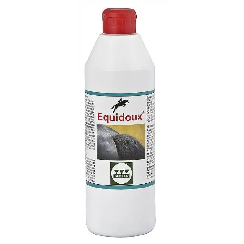 Tinte contra las rozaduras de la cola para caballos Equidoux 500 ml
