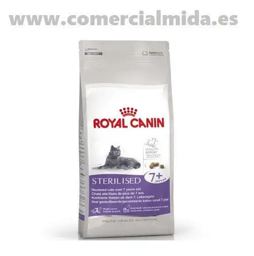 Pienso ROYAL CANIN STERILISED 7+ para gatos esterilizados (más 7 años)
