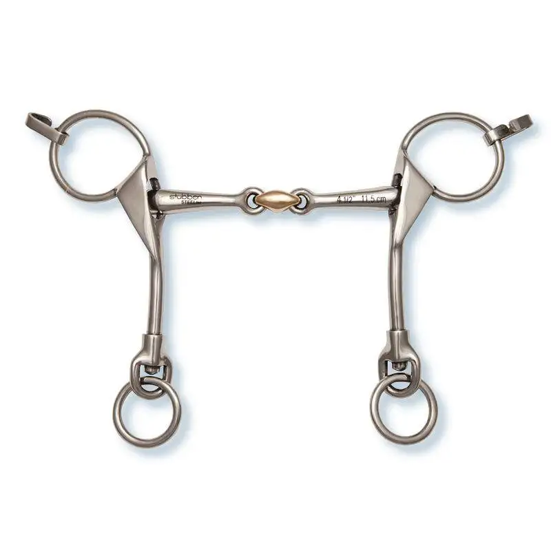 Bocado de brida para caballo islandés Herning