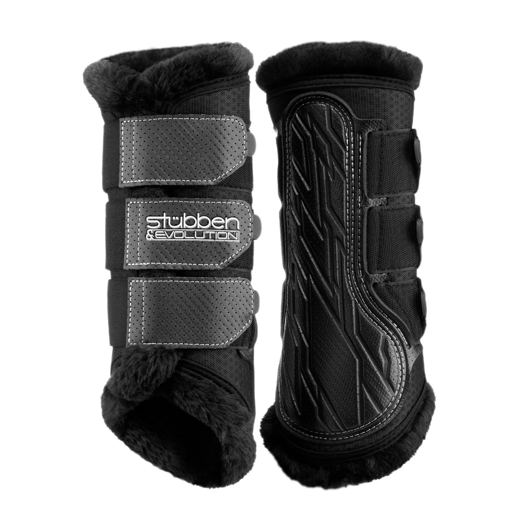 Protectores para caballo forradas de borreguillo sintético Airflow